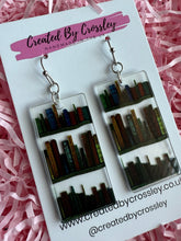 Load image into Gallery viewer, Bookshelf Charm Earrings
