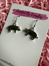 Load image into Gallery viewer, Pig Charm Earrings
