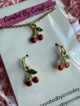 Load image into Gallery viewer, Cherry Jewellery Set
