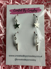 Load image into Gallery viewer, Star Earring Duo

