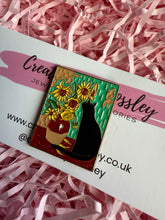 Load image into Gallery viewer, Cat Painting Pin Badge
