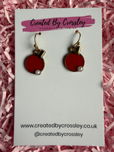 Load image into Gallery viewer, Table Tennis Charm Earrings
