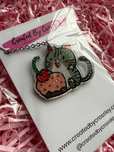 Load image into Gallery viewer, Cake Cat Charm Necklace
