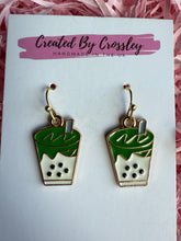 Load image into Gallery viewer, Bubble Tea Charm Earrings
