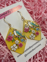 Load image into Gallery viewer, Large Bird Arch Charm Earrings
