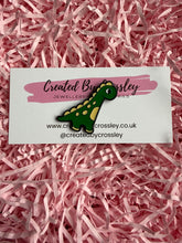 Load image into Gallery viewer, Dinosaur Pin Badge
