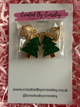 Load image into Gallery viewer, Tree Clip On Earrings

