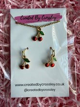 Load image into Gallery viewer, Cherry Jewellery Set
