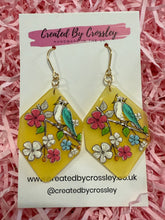 Load image into Gallery viewer, Large Bird Arch Charm Earrings
