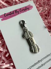 Load image into Gallery viewer, Yarn Charm Clip Charm and Stitch Markers
