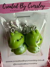 Load image into Gallery viewer, Caterpillar Clip On Earrings
