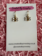 Load image into Gallery viewer, Colourful Bee Charm Earrings
