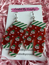 Load image into Gallery viewer, Santa Christmas Trousers Charm Earrings
