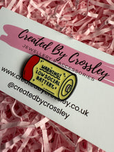 Load image into Gallery viewer, “Warning! Low Social Battery” Pin Badge
