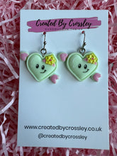Load image into Gallery viewer, Valentines Smiley Heart Earrings
