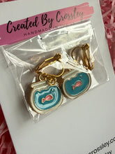 Load image into Gallery viewer, Fishbowl Clip On Earrings
