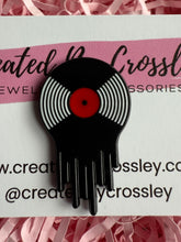 Load image into Gallery viewer, Record Pin Badge

