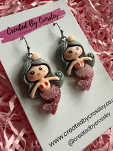 Load image into Gallery viewer, Mermaid Charm Earrings
