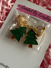 Load image into Gallery viewer, Tree Clip On Earrings
