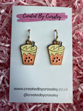 Load image into Gallery viewer, Bubble Tea Charm Earrings
