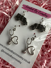 Load image into Gallery viewer, Paramedic Earring Duo
