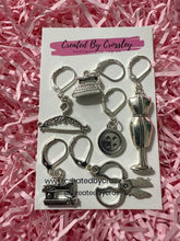 Load image into Gallery viewer, Crafty Sewing Charms Stitch Markers Set
