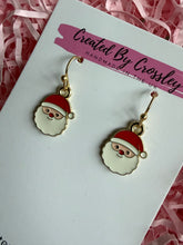 Load image into Gallery viewer, Santa Claus Charm Earrings
