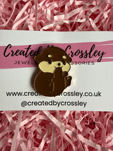 Load image into Gallery viewer, Otter Pin Badge
