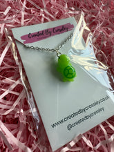 Load image into Gallery viewer, Light Green Turtle Charm Necklace
