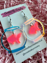 Load image into Gallery viewer, Fishbowl Charm Earrings
