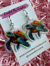 Load image into Gallery viewer, Turtle Charm Earrings
