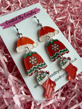 Load image into Gallery viewer, Festive Trio Charm Earrings
