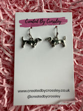 Load image into Gallery viewer, Dachshund Dog Charm Earrings
