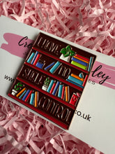 Load image into Gallery viewer, “I have no shelf control” Bookshelf Pin Badge
