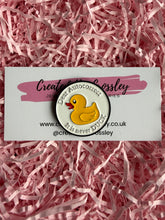Load image into Gallery viewer, Autocorrect Duck Pin Badge
