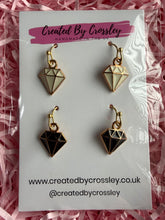 Load image into Gallery viewer, Diamonds Earring Duo
