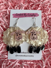 Load image into Gallery viewer, Sheep Charm Earrings
