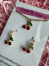 Load image into Gallery viewer, Cherry Jewellery Set
