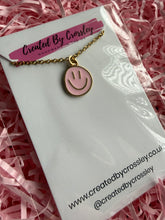 Load image into Gallery viewer, Happy Face Charm Necklace

