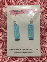 Load image into Gallery viewer, Pastel Patterned Clay Earrings
