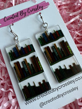 Load image into Gallery viewer, Bookshelf Charm Earrings
