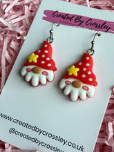 Load image into Gallery viewer, Red Gonk Charm Earrings

