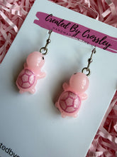 Load image into Gallery viewer, Turtle Charm Earrings
