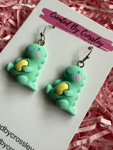 Load image into Gallery viewer, Dinosaur Charm Earrings
