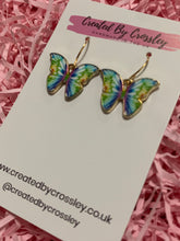 Load image into Gallery viewer, Butterfly Charm Earrings
