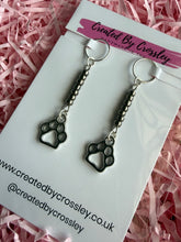 Load image into Gallery viewer, Paw Print Hearing Aid Charms
