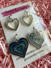 Load image into Gallery viewer, Hearts Earring Duo
