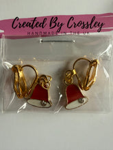 Load image into Gallery viewer, Mini Gem Bell Clip On Earrings
