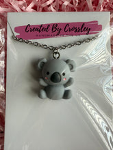 Load image into Gallery viewer, Koala Charm Necklace
