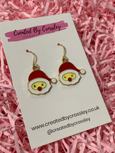 Load image into Gallery viewer, Santa Claus Charm Earrings
